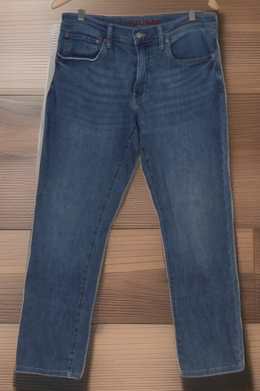 Lucky Brand 223 Jeans Men's 32x32 Straight Leg Stretch Denim Y2K 90s Relaxed